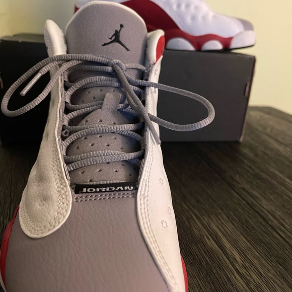 Gently worn, no creases, good condition Air Jordan Nike-13 Retro, Grey Toe. - Picture 6 of 9